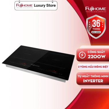 Bếp Từ Đôi Fujihome IC2.622 - Sức Mạnh Đỉnh Cao, Công Nghệ Toàn Diện, Giá Ưu Đãi 4.187.000 VND