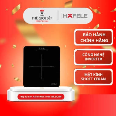 Bếp từ đơn Hafele HSI-21FW - Cảm ứng, núm vặn, bảo vệ quá nhiệt, giá tốt