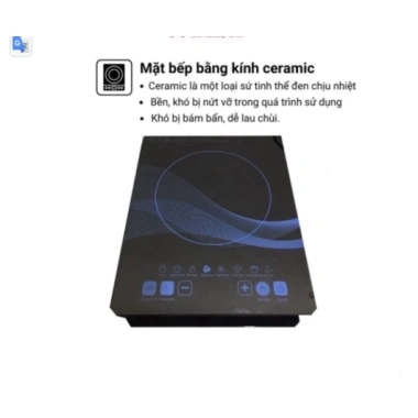 Bếp từ đơn PL 2.200W cảm ứng mặt kính, tặng kèm nồi lẩu - Giá chỉ 298.000₫ 7