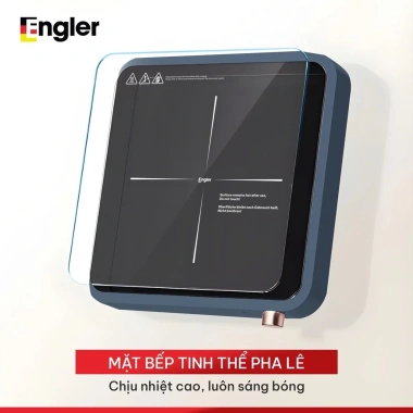 Bếp Từ Engler EL36 2.000W - Cảm Ứng 10 Mức, Mặt Kính Chịu Lực, Nấu Nhanh, Giá 1.010.000 VNĐ