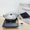Bếp từ Goldsun GIC3.205-D giá 560k, tặng nồi lẩu inox 26cm, công suất mạnh, an toàn, tiết kiệm điện