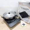 Bếp từ Goldsun GIC3.205-D giá 560k, tặng nồi lẩu inox 26cm, công suất mạnh, an toàn, tiết kiệm điện 2