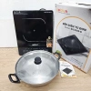Bếp từ Goldsun GIC3.205-D giá 560k, tặng nồi lẩu inox 26cm, công suất mạnh, an toàn, tiết kiệm điện 4