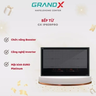 Bếp Từ GrandX GX IP839PRO Inverter - Mặt Kính Schott Đức, Giá Ưu Đãi 8,514,348₫