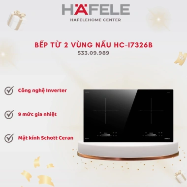 Bếp từ Hafele HC-I7.326B - bảo hành 3 năm, giảm giá 15.999.963₫, hiệu suất cao, thiết kế sang trọng