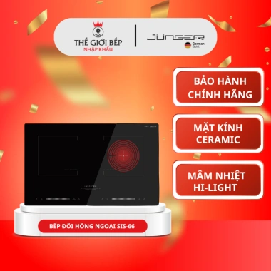 Bếp từ hồng ngoại Junger SIS-66 4.200W - Công nghệ tiên tiến, giảm giá 17,99 triệu