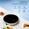 Bếp từ Kalite S8 2.000W 9 mức, mặt kính pha lê, bảo hành 12 tháng - Hàng chính hãng