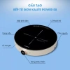 Bếp từ Kalite S8 2.000W 9 mức, mặt kính pha lê, bảo hành 12 tháng - Hàng chính hãng 2