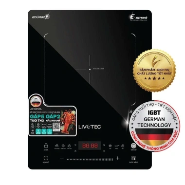 Bếp từ Livotec E smart LIS 826 - Cảm ứng trượt IGBT, BH 24 tháng, Giao sau Tết, Giá 1.904.000 VND 2