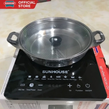 Bếp Từ SUNHOUSE SHD6.011 2.200W - Điều Khiển Cảm Ứng, Bảo Hành 12 Tháng, Giá Ưu Đãi 335k 3