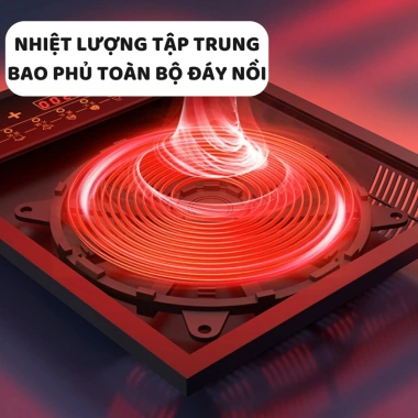 Bếp từ và hồng ngoại SUNHOUSE 2.200W - Nhanh mạnh, tiết kiệm thời gian, tặng nồi, giá chỉ 369.000₫ 6