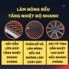 Bếp từ và hồng ngoại SUNHOUSE 2.200W - Nhanh mạnh, tiết kiệm thời gian, tặng nồi, giá chỉ 369.000₫ 7