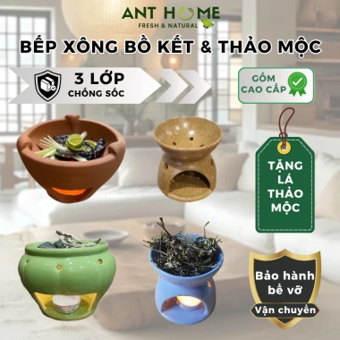 Bếp xông mini men gốm bồ kết chanh sả thảo mộc - Dễ thương, giá 47k giảm mạnh 4 Bếp xông mini men gốm bồ kết chanh sả thảo mộc - Dễ thương, giá 47k giảm mạnh 4