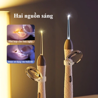 Berma Baby Dụng Cụ Vệ Sinh Tai Silicon Mềm Đèn LED An Toàn Không Đau Dễ Dùng 57.330₫ 8
