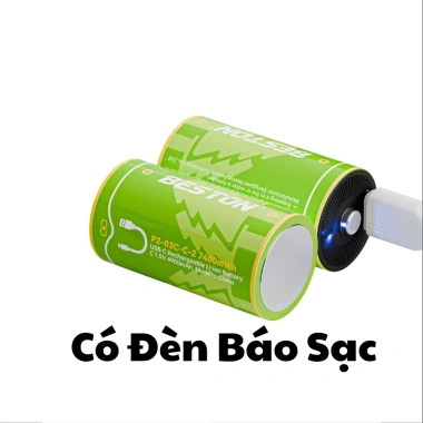 Beston Pin sạc TypeC 1.5V - Đa dạng D, C, AA, AAA, 18.650, 9V, giảm còn 125k 4