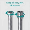 BESTPOOL Bộ Vòi Xịt Vệ Sinh Inox Bền Bỉ, Vòi Xịt Bồn Cầu Kèm Dây, Cài Xịt 8