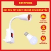 BESTPOOL Chuôi Đèn Đui Đèn E27 Uốn Dẻo 360 Điều Chỉnh 20-25cm - Giá 19.600₫
