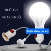BESTPOOL Chuôi Đèn Đui Đèn E27 Uốn Dẻo 360 Điều Chỉnh 20-25cm - Giá 19.600₫ 2