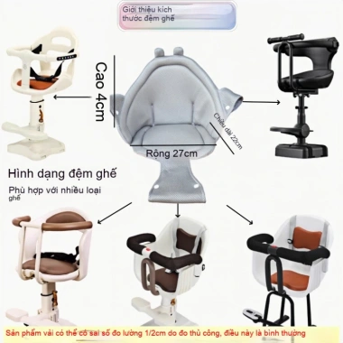 BESUPER Đệm Lót Ghế Ngồi Xe Đẩy Bé - An Toàn cho Xe Máy, Xe Đạp Điện, Ghế Trước & Sau - 179.496₫