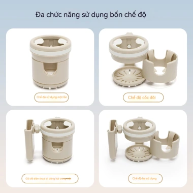 BESUPER Giá Đỡ Điện Thoại & Bình Nước 3 Trong 1 Đa Năng, Chất Lượng Cao Gắn Xe Đẩy Em Bé – Giá 214.354 VND