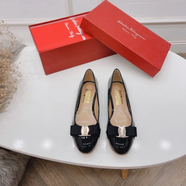 Bệt Búp Bê Nơ Da Bóng Đế Bệt - Thiết Kế Độc Đáo, Độ Bám Cao, Giá Ưu Đãi 540.000 VND 6