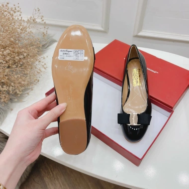 Bệt Búp Bê Nơ Da Bóng Đế Bệt - Thiết Kế Độc Đáo, Độ Bám Cao, Giá Ưu Đãi 540.000 VND 9