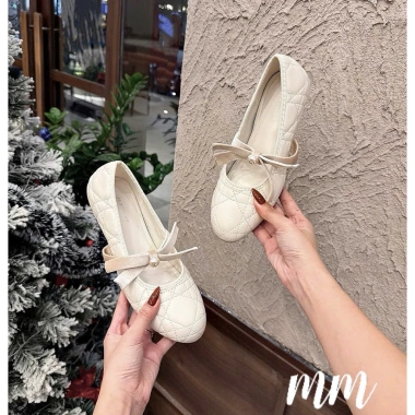 Bệt trần nơ nhung tag ngọc cực xinh, đế độn 3p – Giá ưu đãi chỉ 550k