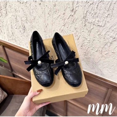 Bệt trần nơ nhung tag ngọc cực xinh, đế độn 3p – Giá ưu đãi chỉ 550k