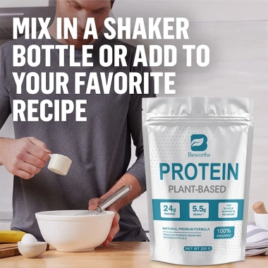 Beworths Bột Whey Protein Hữu Cơ Tự Nhiên – Tăng Cơ, Bổ Năng Lượng, Thay Thế Thực Phẩm, Giá 251.900₫