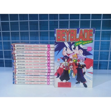 Beyblade Con Quay Truyền Thuyết 14 Tập - Trọn Bộ Giá Ưu Đãi 400k - NXB Kim Đồng