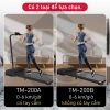 BG-TM200A/B Máy chạy bộ - Điều khiển remote từ xa, gọn nhẹ, dễ di chuyển, 2 phiên bản, giá ưu đãi 2.599.000 VND 2