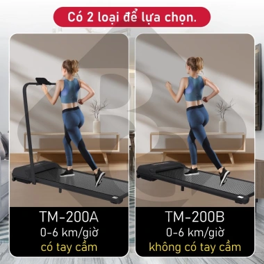 BG-TM200A/B Máy chạy bộ - Điều khiển remote từ xa, gọn nhẹ, dễ di chuyển, 2 phiên bản, giá ưu đãi 2.599.000 VND 2