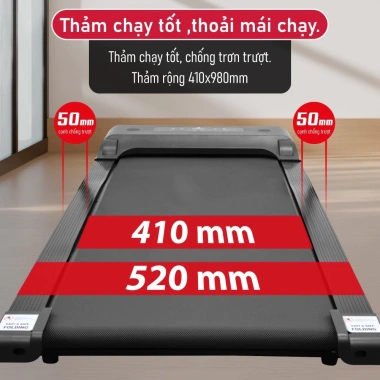 BG-TM200A/B Máy chạy bộ - Điều khiển remote từ xa, gọn nhẹ, dễ di chuyển, 2 phiên bản, giá ưu đãi 2.599.000 VND 7