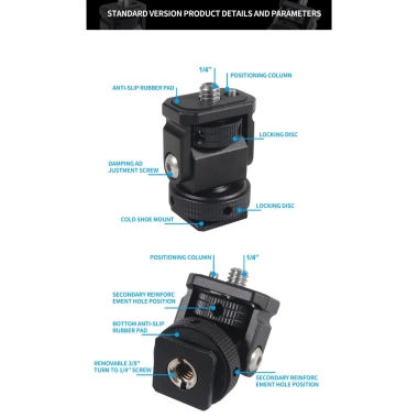 BGNING Adapter GoPro 13 cho DJI OSMO 360 - Mini Màn Hình Xoay, EVF, Đèn Flash, Giá Đỡ Gắn, Chỉ 153.322₫ 6 BGNING Adapter GoPro 13 cho DJI OSMO 360 - Mini Màn Hình Xoay, EVF, Đèn Flash, Giá Đỡ Gắn, Chỉ 153.322₫ 6
