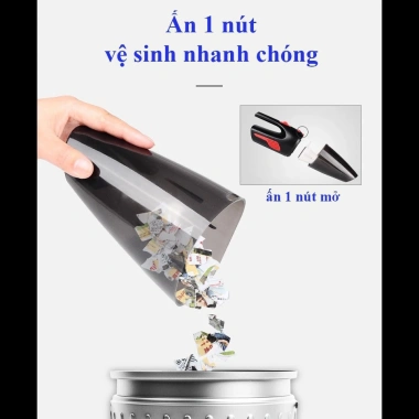 (BH 1 đổi 1) Máy hút bụi mini 12V cắm tẩu ô tô AIKESI giá 225.000đ 7