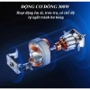 [BH 1NĂM] Máy xay đa năng 250W trục inox, cối inox304, 4 lưỡi dao - Xay được cua, thịt, rau 155k 6