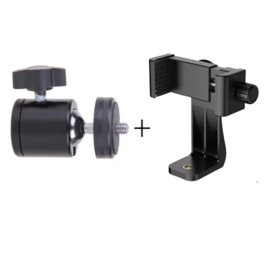 Bi Cầu Nối Kẹp Điện Thoại 360 Gắn Tripod, Gopro, Chân Đèn Ren 1/4 - Giá 15.000đ 2