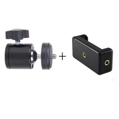 Bi Cầu Nối Kẹp Điện Thoại 360 Gắn Tripod, Gopro, Chân Đèn Ren 1/4 - Giá 15.000đ 7