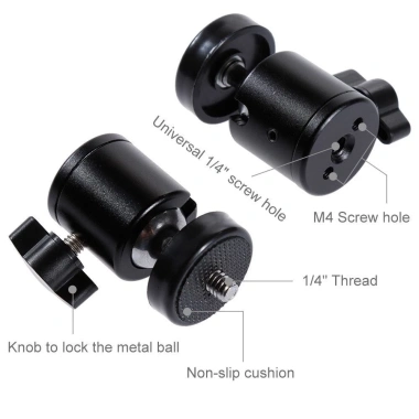 Bi Cầu Xoay 360 - Đèn Livestream, Tripod, Gậy Chụp Ảnh, Giá Đỡ Điện Thoại, 15.000đ 7