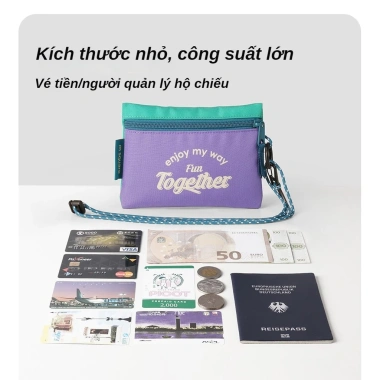 Bì Đeo Cổ Chống Trộm INS - Bảo Vệ Hộ Chiếu An Toàn, Phong Cách Du Lịch, Giá Ưu Đãi 3
