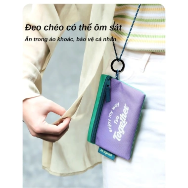 Bì Đeo Cổ Chống Trộm INS - Bảo Vệ Hộ Chiếu An Toàn, Phong Cách Du Lịch, Giá Ưu Đãi 4
