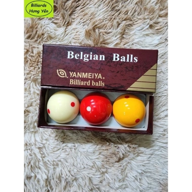 Bi lip Bi 3C 3 bóng Yanmeiya 61.5mm - Bida Phăng Carom Giá ưu đãi 678.900₫ 8