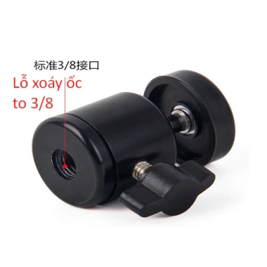 Bi Xoay 360 độ gắn kèm gậy 2m1 Live - Bộ quay video để bàn Ydu, chỉ 15.500