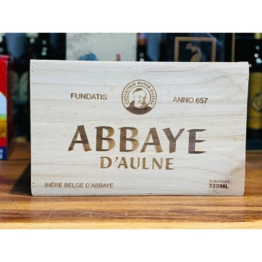 Bia Abbaye D'Aulne Premier Cru nhập khẩu Bỉ - Thùng gỗ 12 chai 330ml, giá 2,12tr 1 Bia Abbaye D'Aulne Premier Cru nhập khẩu Bỉ - Thùng gỗ 12 chai 330ml, giá 2,12tr 1