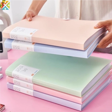 Bìa Đựng Tài Liệu A4 30-60 Trang Trong Suốt Tiện Dụng Giá Ưu Đãi 80.684 VND