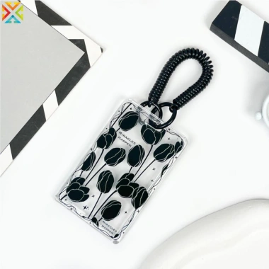Bìa Đựng Thẻ Sinh Viên Hoa Đen Trong Suốt - Bảo Vệ Thẻ ID, Ngân Hàng, Giảm 17% 4 Bìa Đựng Thẻ Sinh Viên Hoa Đen Trong Suốt - Bảo Vệ Thẻ ID, Ngân Hàng, Giảm 17% 4