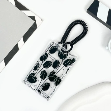 Bìa Đựng Thẻ Sinh Viên Hoa Đen Trong Suốt - Bảo Vệ Thẻ ID, Ngân Hàng, Giảm 17% 10 Bìa Đựng Thẻ Sinh Viên Hoa Đen Trong Suốt - Bảo Vệ Thẻ ID, Ngân Hàng, Giảm 17% 10