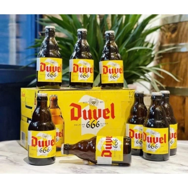 Bia Duvel 666 nhập khẩu Bỉ 330ml - Hạn dùng đến 2.026 - Giá chỉ 82.000đ
