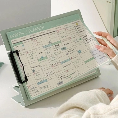 Bìa File Bảng Kẹp Tài Liệu Văn Phòng A4 Gập Đứng Không Cần Giữ - Giá 31.000₫ 2
