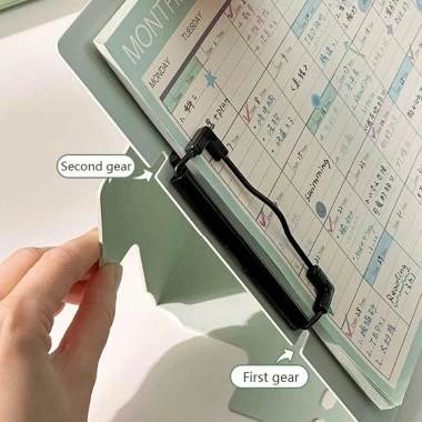 Bìa File Bảng Kẹp Tài Liệu Văn Phòng A4 Gập Đứng Không Cần Giữ - Giá 31.000₫ 4